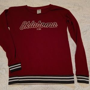 VS PINK OU Crew Long Sleeve